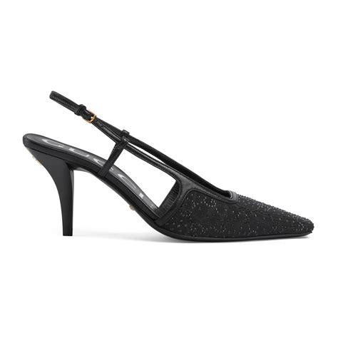 gucci decollete pump|gucci slingback.